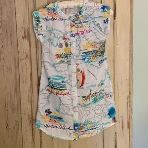 GAP Girl’s linen/cotton dress, size M (8).